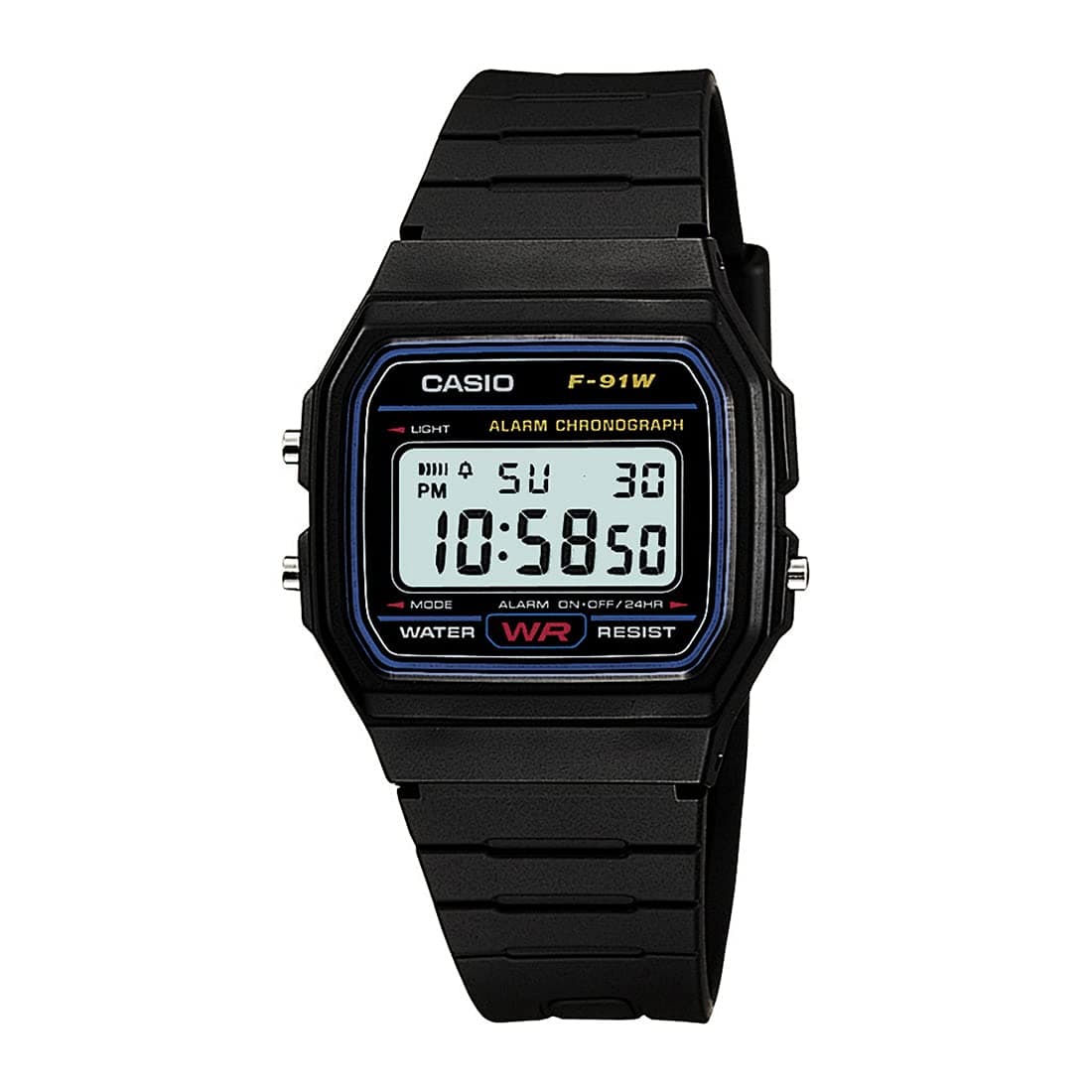Casio Youth Series Digital Black Dial Unisex Watch