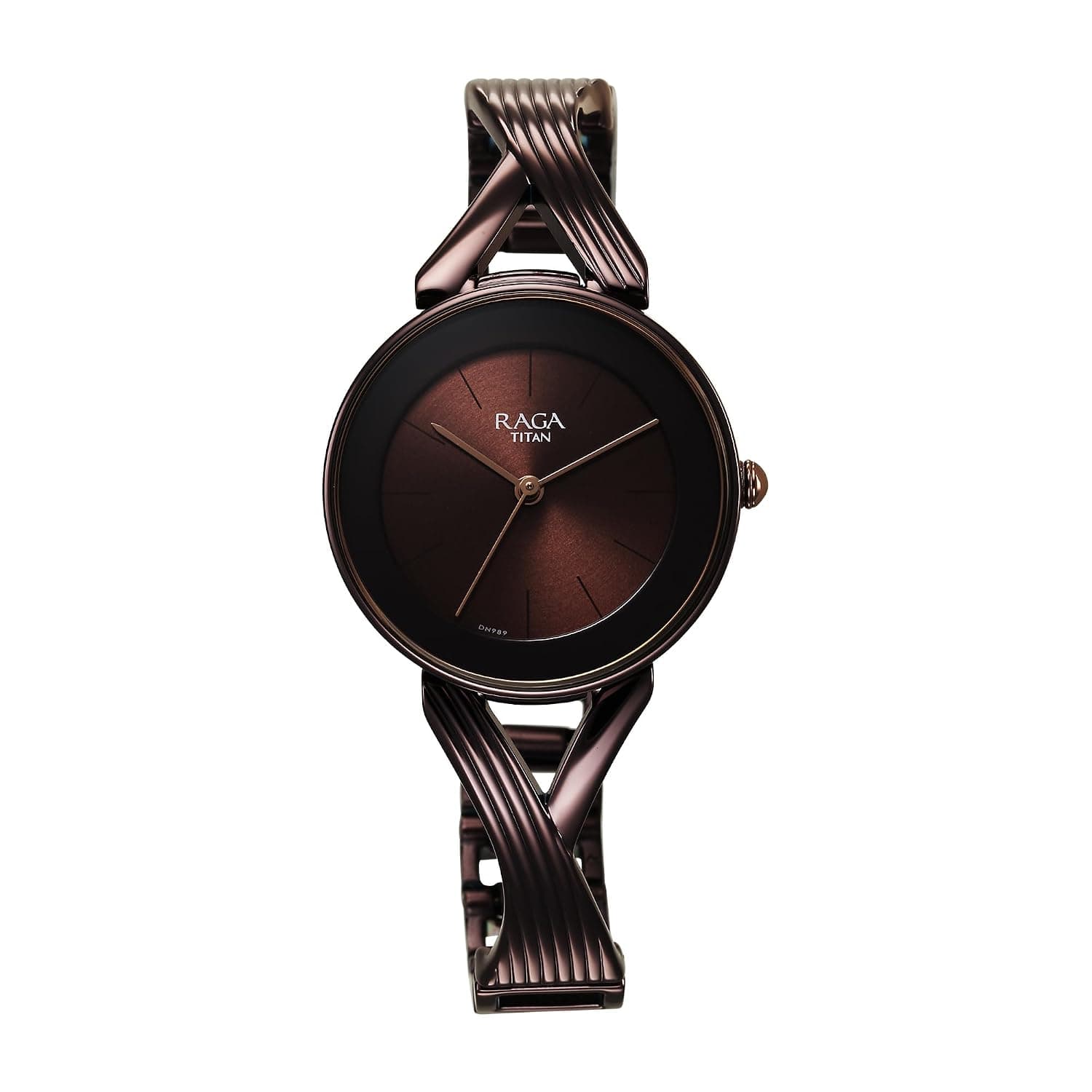 Titan Raga Chic Quartz Analog Brown Dial