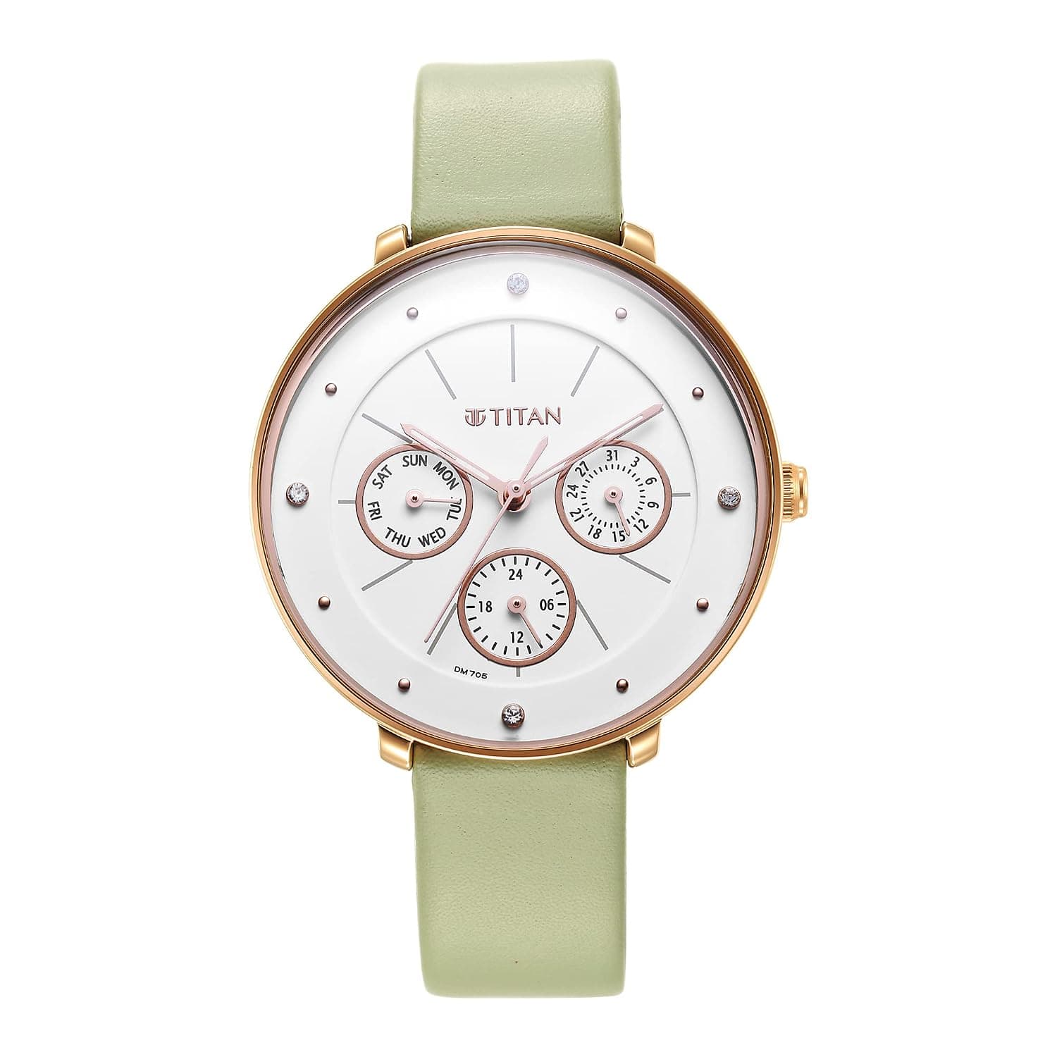 Titan Workwear Neo Quartz Multifunction White Dial