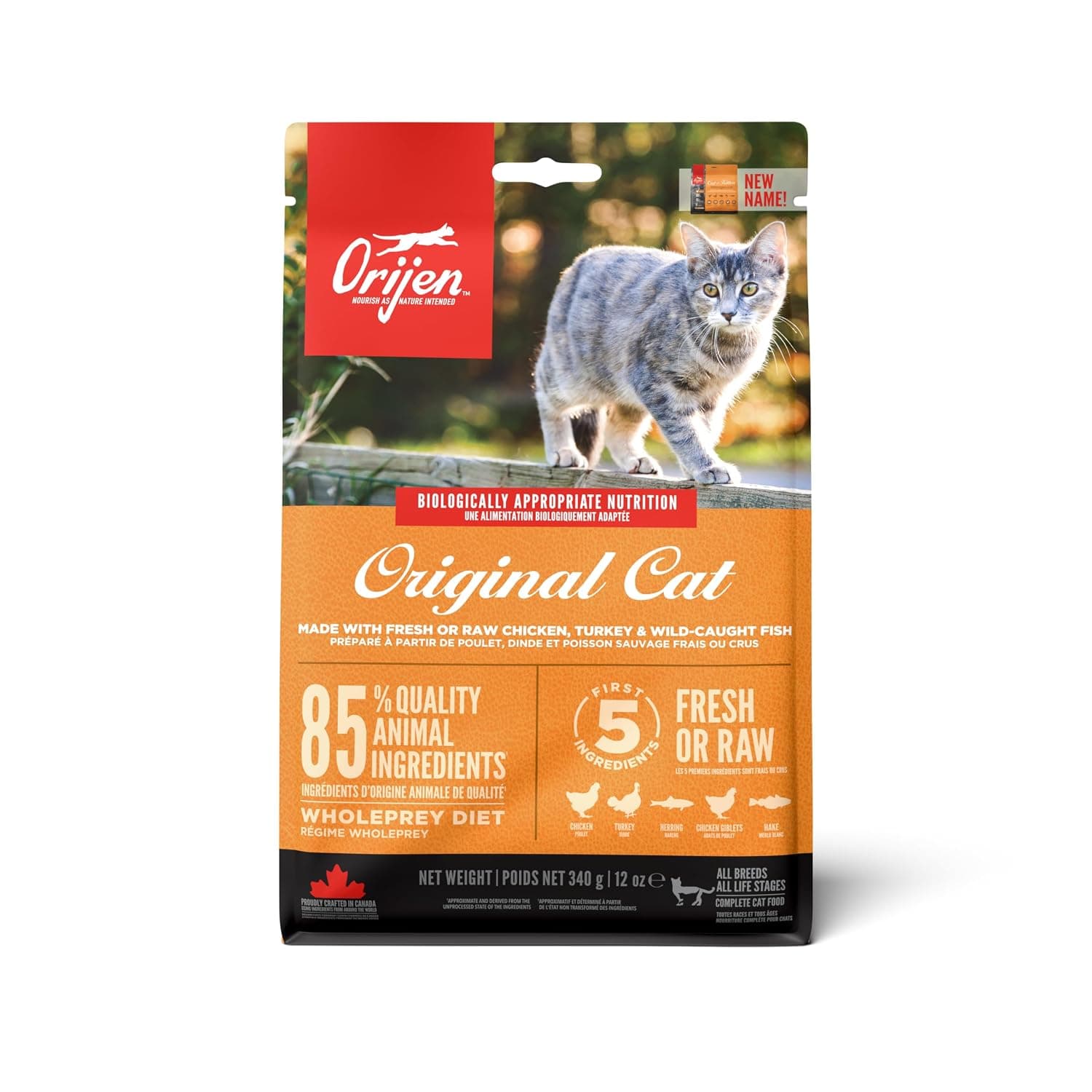 ORIJEN Original Cat, Grain Free Dry Cat Food
